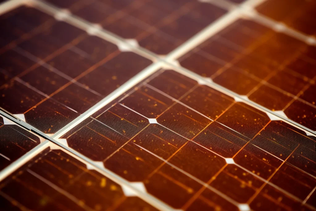 คุณภาพของแผงโซลาร์เซลล์ เสื่อมสภาพ