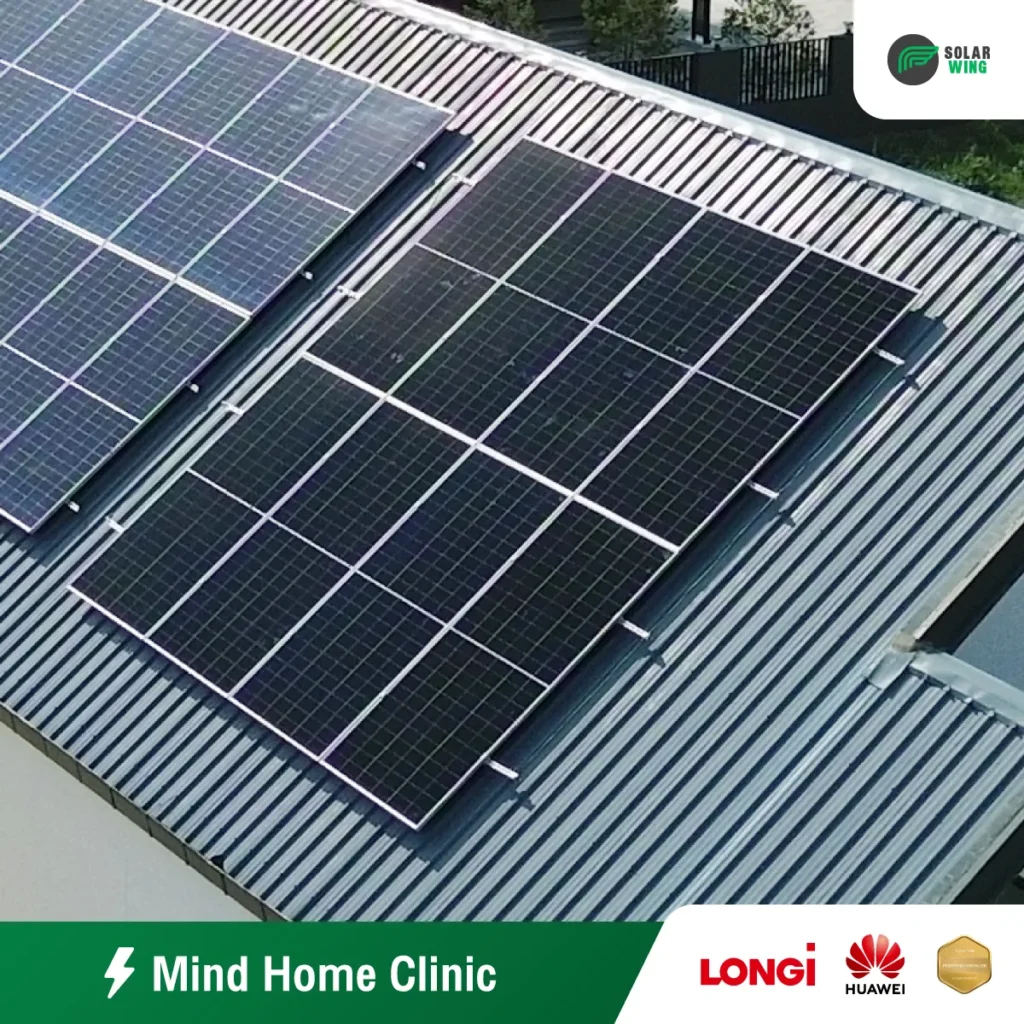 Mind Home Clinic เลือกติดตั้ง “ระบบ solar rooftop”