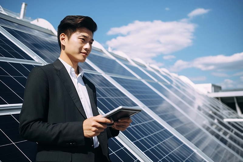 นักธุรกิจกำลังมองหา บริษัทติดตั้งโซล่าเซลล์ เพื่อการดูแลที่ครบวงจร เป็นมืออาชีพ