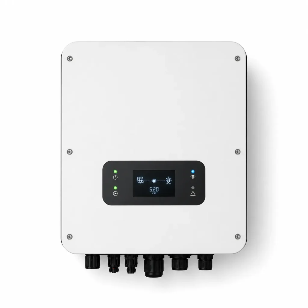 ภาพสตริงอินเวอร์เตอร์โซล่าเซลล์ (String Inverter)